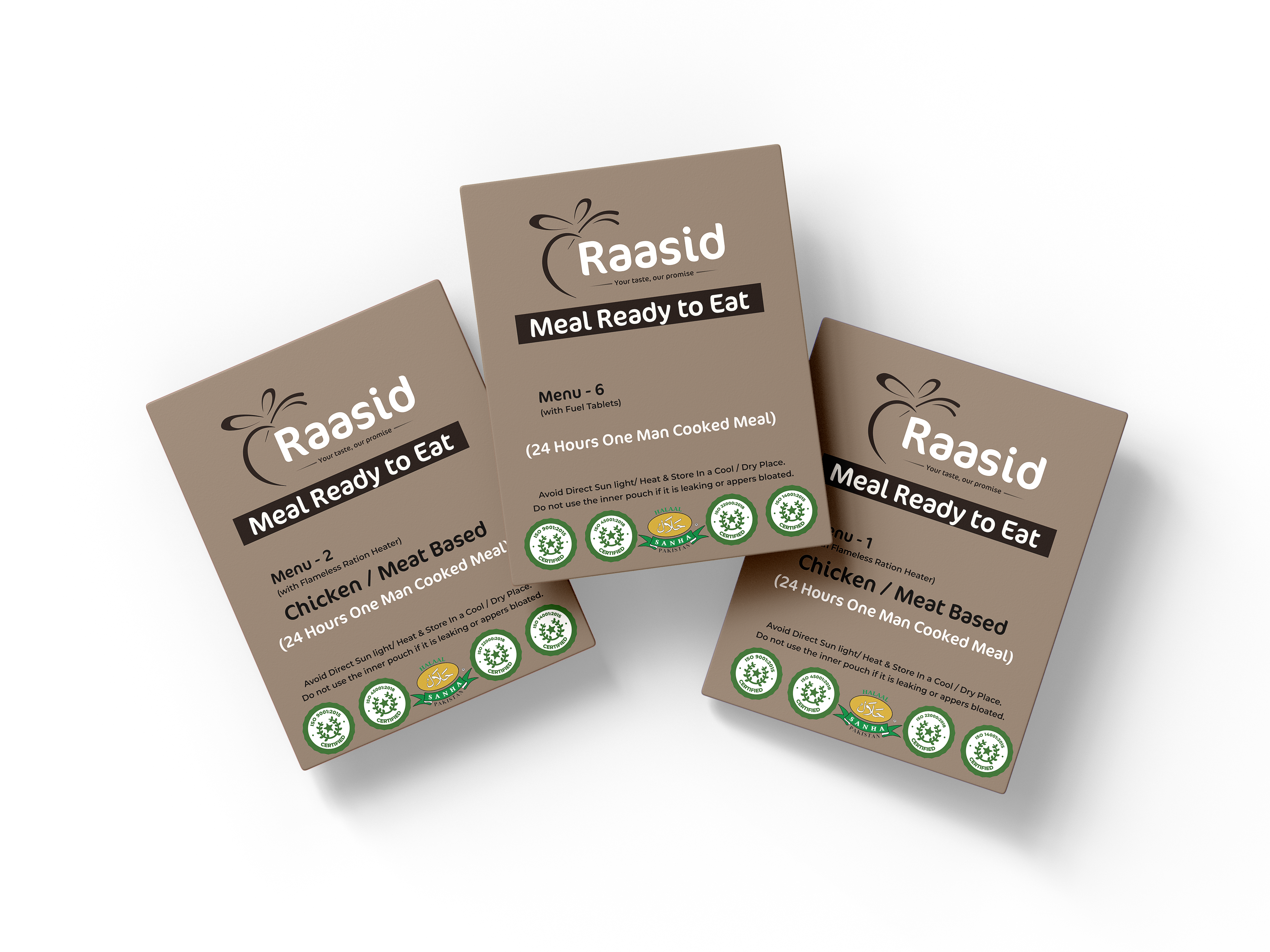 Raasid Food Product Display