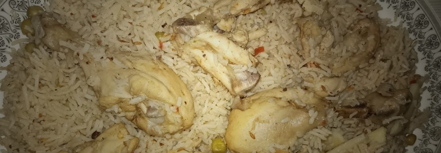 Chicken White Pulao extra image